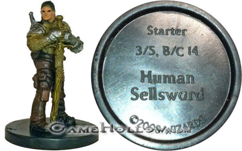 Starter Figure #03 - Human Sellsword (Mercenary)