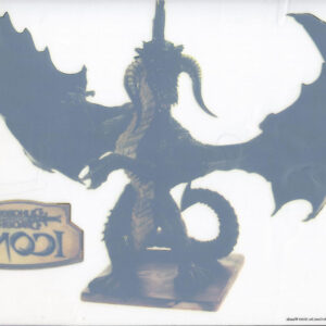 Accessory - Decal Gargantuan Black Dragon